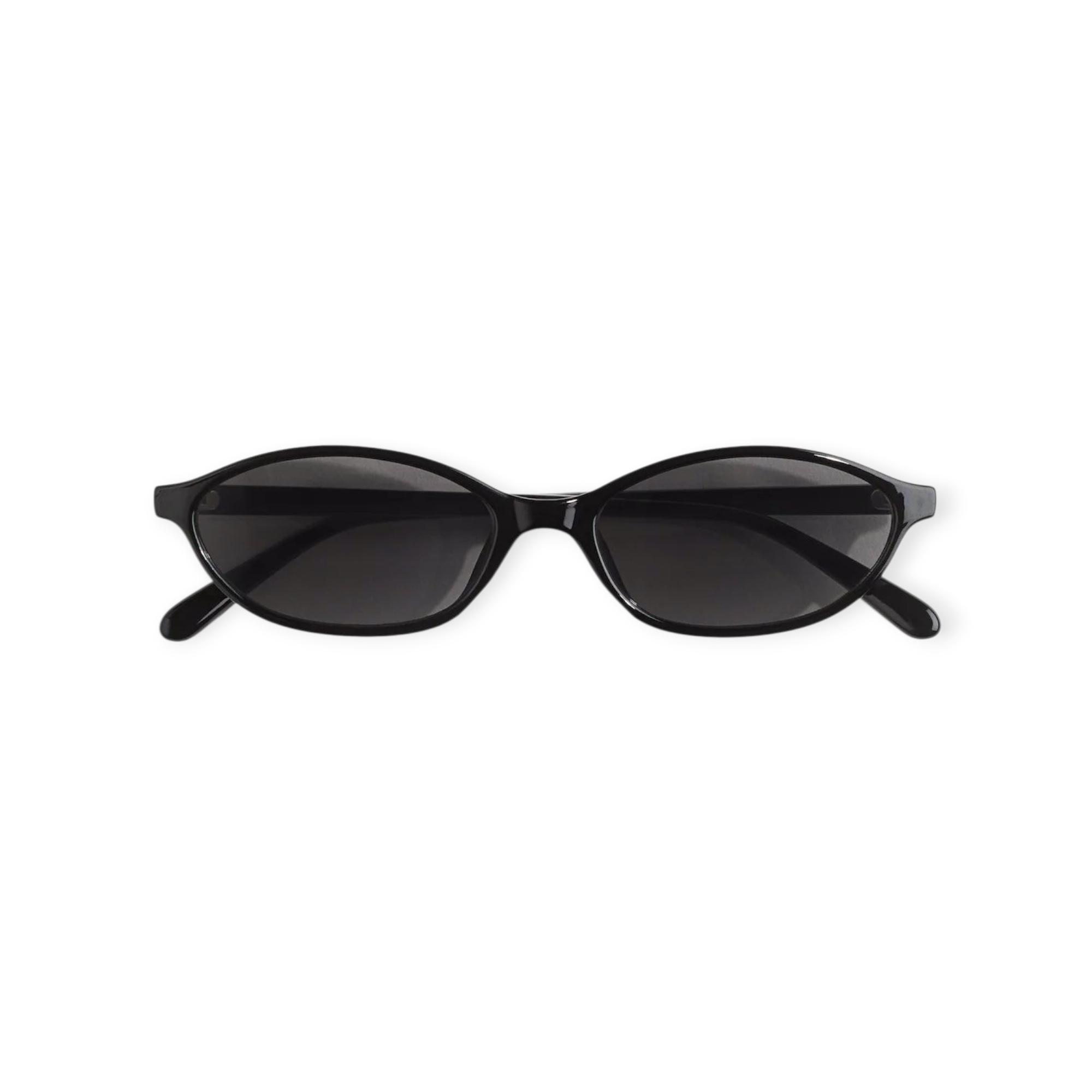 Oval Sunglasses - Black